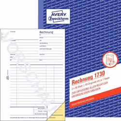 Avery 1730-5 formulaire et livre de comptabilité A5