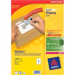 Avery L7165-40, Blanc, Laser, 99,1 x 67,7, 320 pièce(s), 40 feuilles