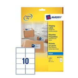 Avery J8173-25 étiquette d'adresse Blanc Etiquette auto-adhésive