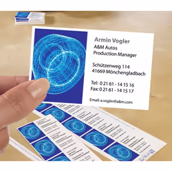 Avery C32010-10 carte de visite Laser/a jet d'encre Carton Blanc 100 pièce(s)