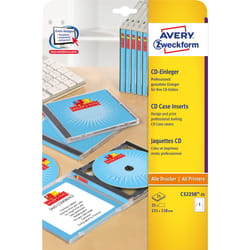 Avery C32250-25 étiquette à imprimer Blanc CD