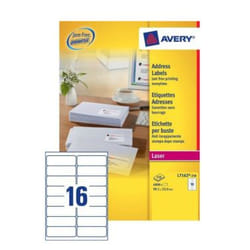 Avery L7162-250 étiquette d'adresse Blanc Etiquette auto-adhésive