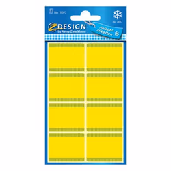 Avery 59373, Vert, Jaune, Rectangle aux angles arrondis, 28 x 36 mm, Papier, -20 - 28 °C, 40 pièce(s)