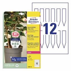 Avery T3005-10 accessoire de plantation Étiquette de plante - Vue supplémentaire 4