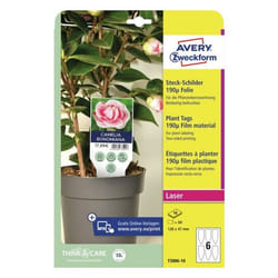 Avery T3006-10 accessoire de plantation Étiquette de plante
