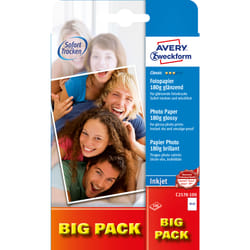 Avery Classic Inkjet, 10x15cm, 180g papier photos Blanc Gloss