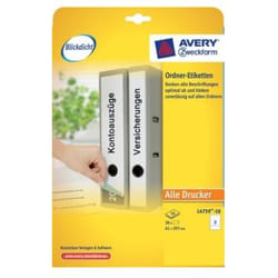 Avery L4759-10 Blanc