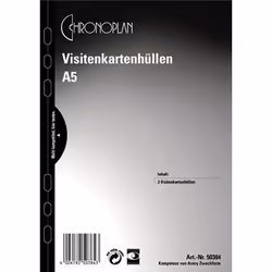 Avery 50384, Feuille, Noir, Blanc, 175 mm, 210 mm