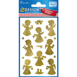 Avery 52393 autocollant décoratif Feuille Or Permanent 32 pièce(s)