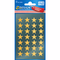 Avery 52800, Or, Permanent, 76 x 120 mm, Papier, Gloss, 7,6 cm