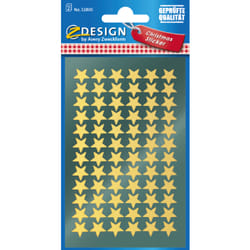 Avery 52805 autocollant décoratif Papier Or Permanent 144 pièce(s)