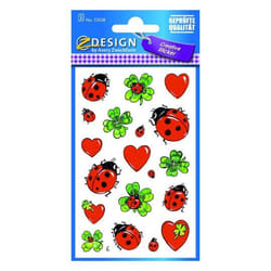 Avery 53558 autocollant décoratif Papier Multicolore Permanent 57 pièce(s)