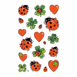 Avery 53558 autocollant décoratif Papier Multicolore Permanent 57 pièce(s)