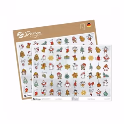 Avery 54614, Papier, Multicolore, Motif de Noël, Amovible, Papier, Noël