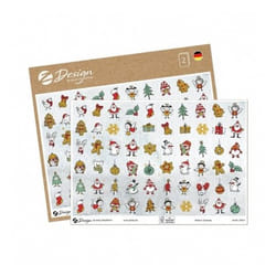 Avery 54614 autocollant décoratif Papier Multicolore Amovible