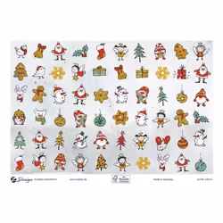 Avery 54614 autocollant décoratif Papier Multicolore Amovible