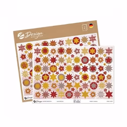 Avery 54616, Papier, Multicolore, Motif de Noël, Amovible, Papier, Noël