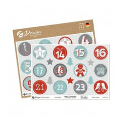 Avery 54617 autocollant décoratif Papier Multicolore Amovible