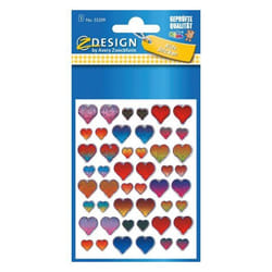 Avery 55209 autocollant décoratif Papier Multicolore Permanent 48 pièce(s)