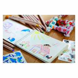 Avery 55209 autocollant décoratif Papier Multicolore Permanent 48 pièce(s)