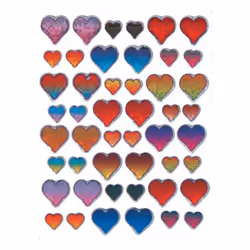 Avery 55209 autocollant décoratif Papier Multicolore Permanent 48 pièce(s)