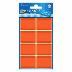 Avery 59372, Orange, Rectangle, Papier, -20 - 28 °C, 36 mm, 28 mm