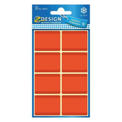 Avery 59372 étiquette auto-collante Rectangle Orange 40 pièce(s)