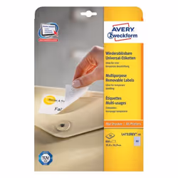 Avery L4732REV-10 étiquette à imprimer Blanc Imprimante d'étiquette adhésive