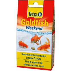 Goldfish Weekend 40 Sticks 12 g Aliment pour les poissons rouge Aliment complet en mini blocs spécialement conçu pour l'alime ...