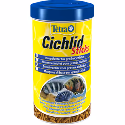 Tetra Cichlid Sticks, Poisson d'aquarium, Nourriture sèche pour poisson, 10 L