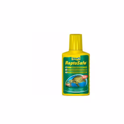 conditionn_ de l'eau du robinet et la converti dans de l'eau saine pour les reptiles  tels que les tortues et les amphibiens, ...