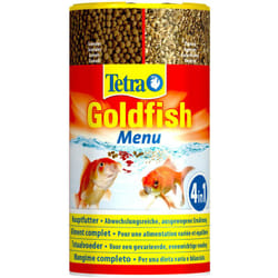 Tetra - Goldfish Menu 4 en 1, 62 g - 250 ml, Aliment complet pour les poissons rouge