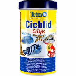 Tetra Cichlid Crisps 115 g 500 ml nourriture pour Cichlidés Aliment premium pour tous les cichlidés. Grâce à un procédé de fa ...