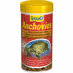 Nourriture naturelle pour les tortues aquatiques fabriqu_es avec du poisson entier (anchois) pour une alimentation saine. D_t ...