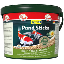 Pond Sticks Seau 10L + 2L Gratuit soit 1.44 kg tetra pour poisson d'ornement de bassin de jardin - Tetra