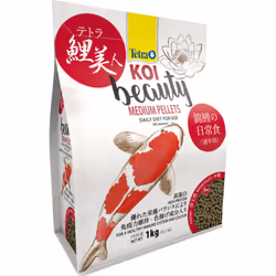 Koi Beauty Medium Pellets Tetra 4 L -1 kg Les granulés Tetra Koi Beauty Medium pellets apportent aux carpes koï tous les nutr ...