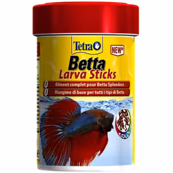 Tetra Betta Larva Sticks 28 g soit 85 ml Aliment équilibré pour poissons combattants et autres Labyrinthidés. Sticks en forme ...