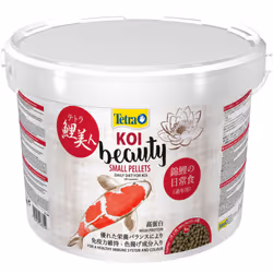 Koi Beauty Small Pellets Tetra 10L -3 kg Les granulés tetra Koi Beauty Small pellets apportent aux carpes koï tous les nutrim ...