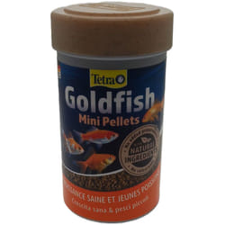 Tetra - Goldfish Mini Pellets 42 g -100 ml Aliment complet pour les jeunes poissons rouge