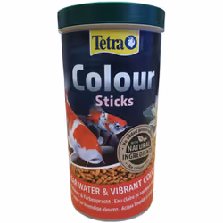Tetra - Pond Sticks colour 8-12 mm, pot 1 litres 175g pour poisson d'ornement de bassin de jardin