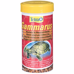Tetra Gammarus est un aliment de haute qualité pour tortues d?eau. Il est composé exclusivement de Gammarus séchés au soleil, ...