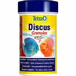 Tetra discus granulés 30g - 100 ml nourriture pour les discus et grand poissons d'ornement Aliment complet pour les Discus et ...