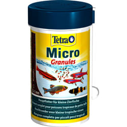 Tetra - Micro granules, aliment complet pour petit poisson tropicaux 45g/100ml