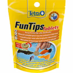 Tetra FunTips Tablets, Poisson d'aquarium, Nourriture sèche pour poisson, Comprimé, 0,15 L