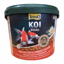 Tetra - Aliment complet flottant Koï stick 10 litres , 1,5 kg pour carpes koï de bassin