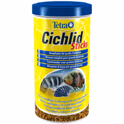 Tetra Cichlid sticks 320g - 1L nourriture pour Cichlidés Aliment complet pour tous vos grands Cichlidés. Apporte bien-être, c ...