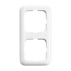 Busch-Jaeger 2512-214 Plaque de commutation et obturateur Blanc