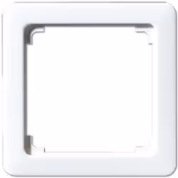 JUNG CD 590 Z WW, Blanc, Thermoplastique, Sans vis, JUNG