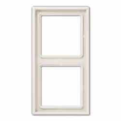 JUNG LS 982 W, Ivoire, Duroplast, Sans vis, JUNG, 81 mm, 152 mm