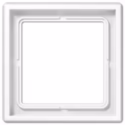 JUNG LS 981 WW, Blanc, Duroplast, Sans vis, JUNG, 81 mm, 81 mm